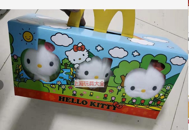 麦当劳KT2012限量圣诞玩具公仔童话世界凯蒂猫HelloKitty小魔女 - 图1