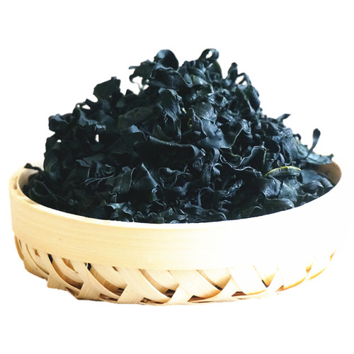 出口裙带菜大连特嫩海木耳海白菜海带芽海藻级干货送500g盐渍叶片 - 图0