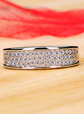 珠宝首饰品女带证书钻石戒指