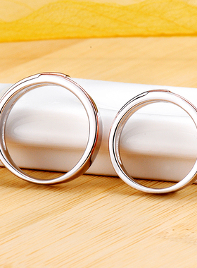 情侣戒指对戒婚戒仿真钻石