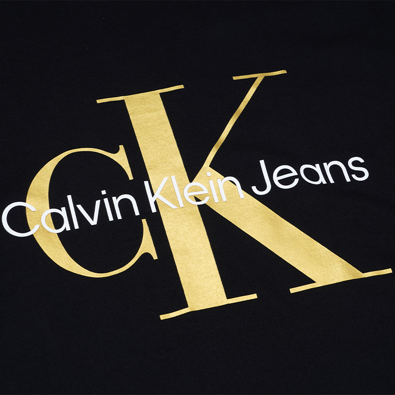 calvin klein男士胸前logo印花t恤 百恩海外T恤