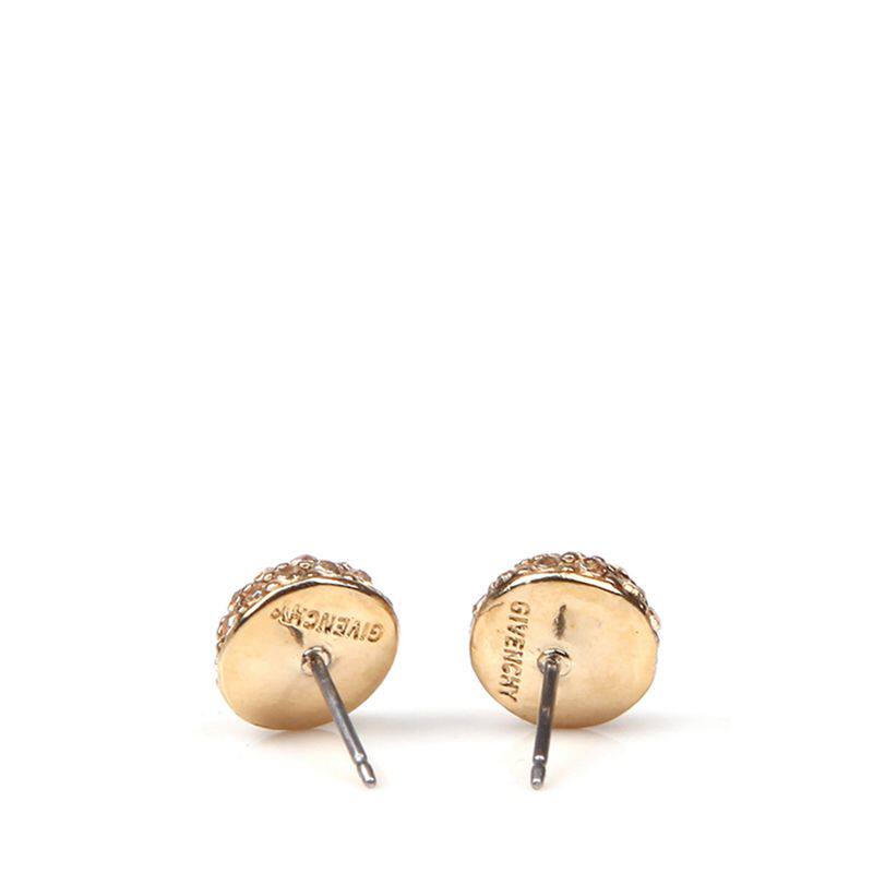 givenchy /纪梵希女士碎钻金色耳钉 百恩海外耳钉