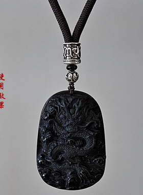 纯银翡翠玉佩高端吊坠挂绳