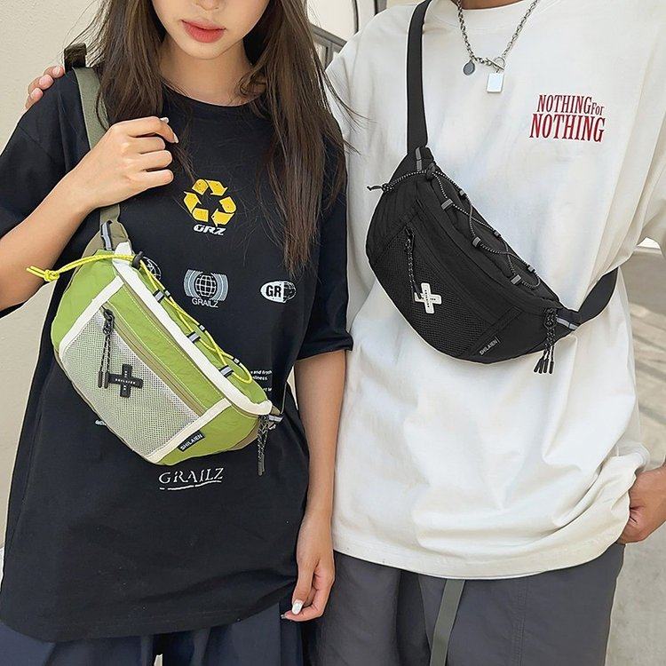 包包女2025新款胸包斜挎包男款腰包手机包饺子包运动帆布单肩背包,淘宝优惠券,粉丝福利购,淘宝优惠卷