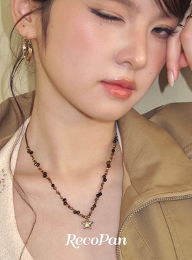 重塑未来虎眼石k金手链项链