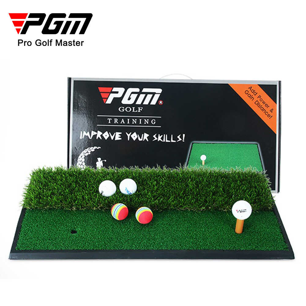 PGM高尔夫双草打击垫 挥杆垫 室内练习垫 高尔夫打击垫 golf mat - 图3