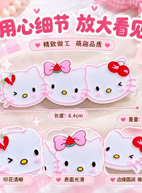 卡通猫咪发夹可爱儿童发卡子侧边夹碎发夹子夹头发刘海小夹子发饰