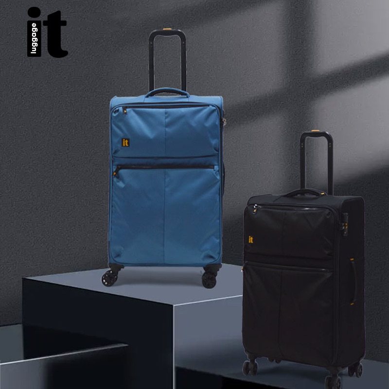 英国it luggage牛津布软密码登机箱 luggageit箱包旅行箱