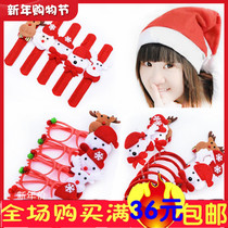 Christmas Decorations Childrens Christmas Hat Adult Hat Luminous Hat Kindergarten Christmas Gift Cartoon Seniors Cap