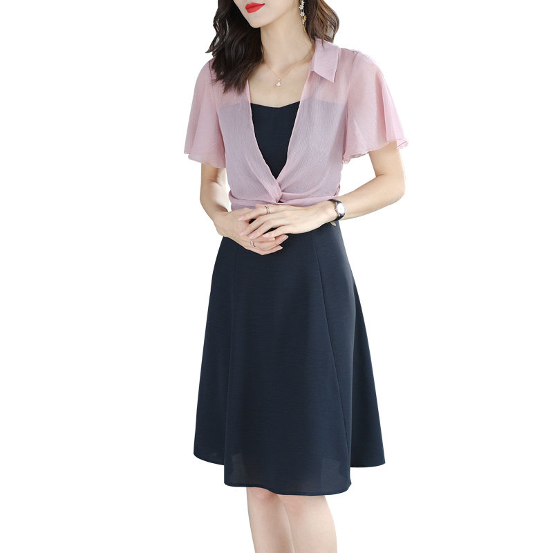 爱朴大码女装胖妹妹显瘦套装洋气 爱朴女装大码女装