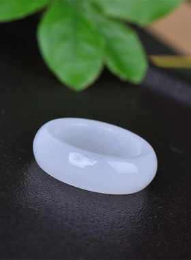 新疆金丝白玉男女情侣款戒指