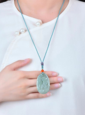 天然玉石绿东陵玉生肖老虎挂件