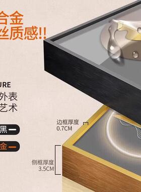 2025新款轻奢客厅装饰画高档电子