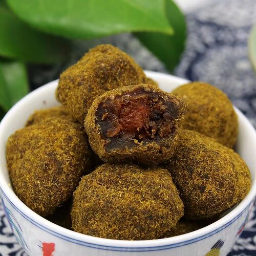 苏州西山金龙食品美味酸甜老味甘草话梅香草话梅500g包邮蜜饯果脯 - 图0
