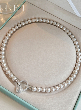 经典百搭轻奢澳白双层珍珠项链