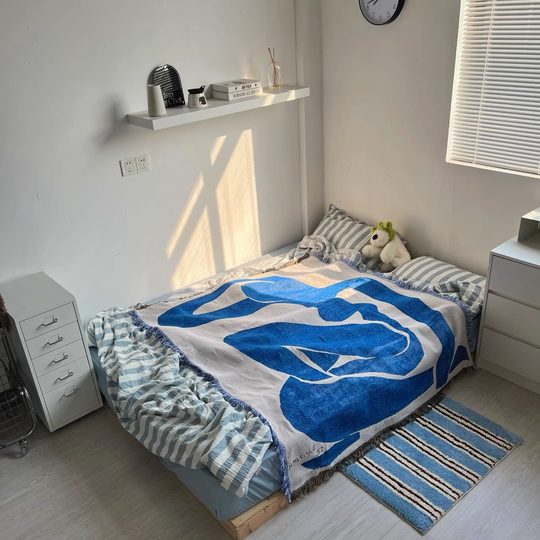 Henri Matisse, blue nude Blue blanket cover bedroom tapestry tapestries sofa blanket