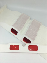 Red Red Glasses Paper 3d Glasses Red Red Lenses Young Children Science Experimental Teaching Aids 3d Red Blue Glasses