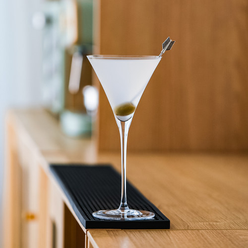 MT1901 CRISON日式马天尼鸡尾酒水晶玻璃高脚杯酒吧调酒马提尼杯 - 图3