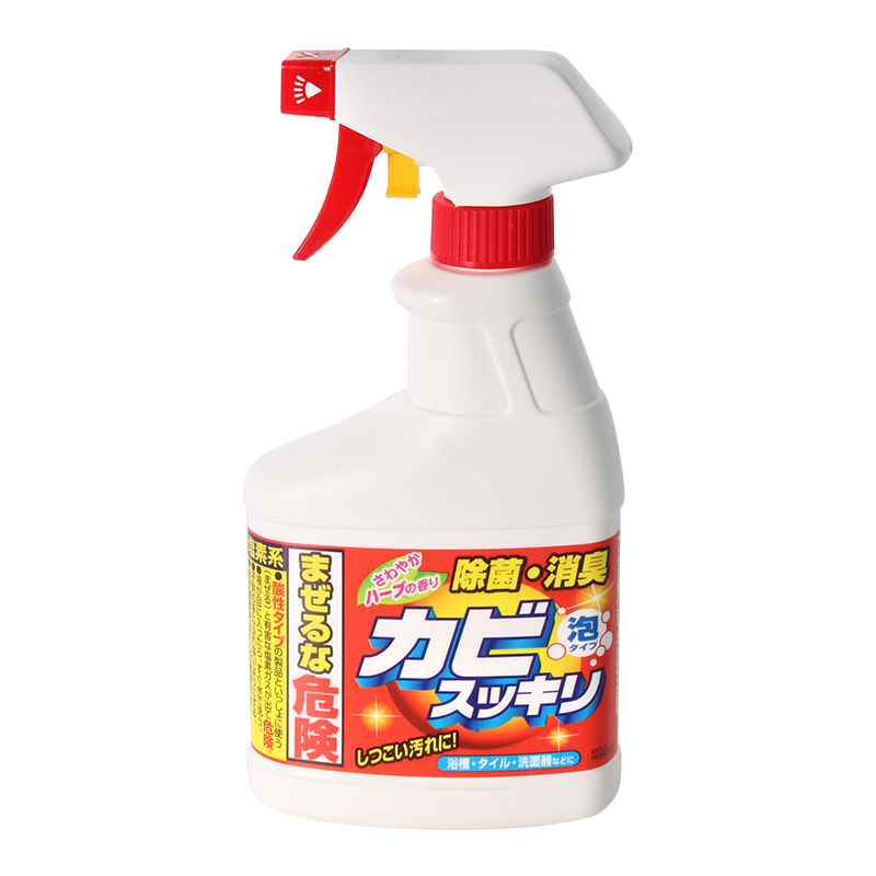 日本原装进口ROCKET火箭浴室泡沫清洁剂除菌消臭强力去水垢400ml-图3