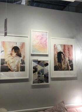 IKEA宜家正品代购 丽巴相框家居装饰画框多尺寸照片墙相框略达姆