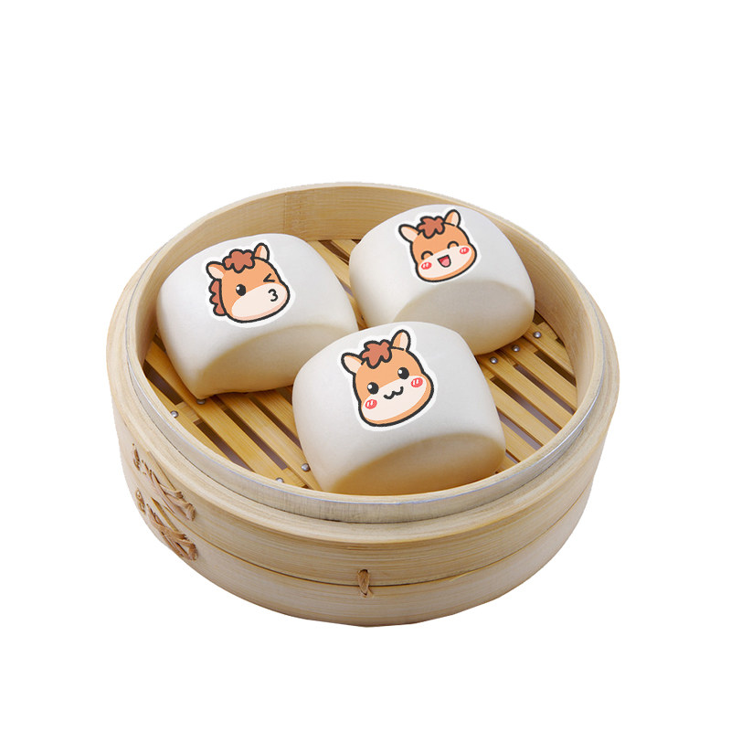 新年糯米纸包子贴纸卡通小马发财图案威化纸烘焙装饰定制厨房用品,淘宝优惠券,粉丝福利购,淘宝优惠卷