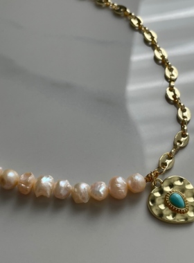 瑕疵亏本清仓 | 原创设计手作珍珠百搭简约气质日常小众项链女