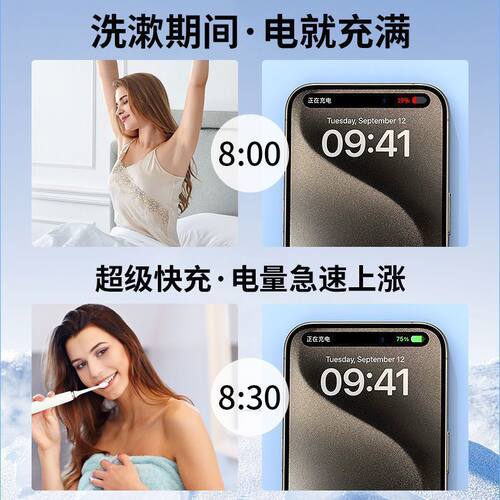 匿名者充电线适用于 REDMI 14/15/16 系列 超级闪充 33W 数显数据线 Type-C 接口智能温控120w手机充电线 - 图1