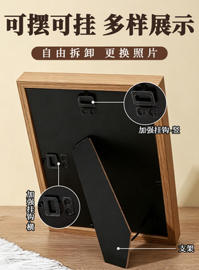 照片冲印成相框摆台定制