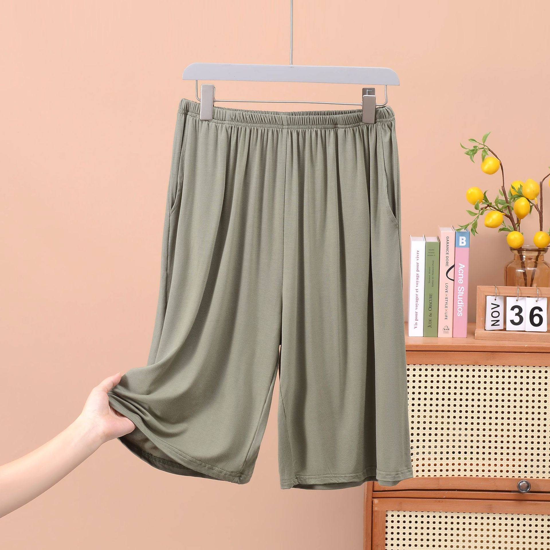 男士薄款口袋休闲短裤优可丝轻薄透气家居裤大码宽松百搭休闲裤,淘宝优惠券,粉丝福利购,淘宝优惠卷