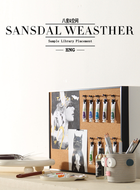 样板房儿童房书桌摆件房间装饰画