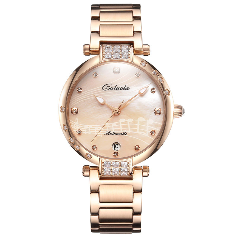 卡罗莱简约气质自动正品牌机械表 vordo国产腕表