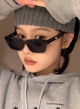 网红复古墨镜夏季偏光太阳眼镜女