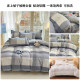 Double quilt thickened winter quilt cover plus quilt core
