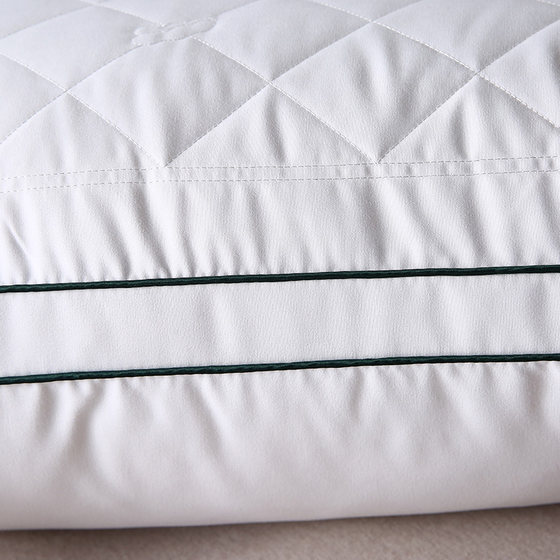 Hotel single pillow pillow core pair for home flagship store neck pillow single vacuum compression cervical pillow