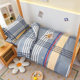 Pure cotton zipper all-inclusive fitted sheet student dormitory mattress cover