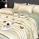 Cool feeling naked sleeping ice silk summer quilt four-piece set 2026 new summer single air-conditioned quilt core machine washable thin quilt six