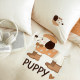 Household double quilt complete set bedding student dormitory bed single quilt core pillow six-eight-piece set