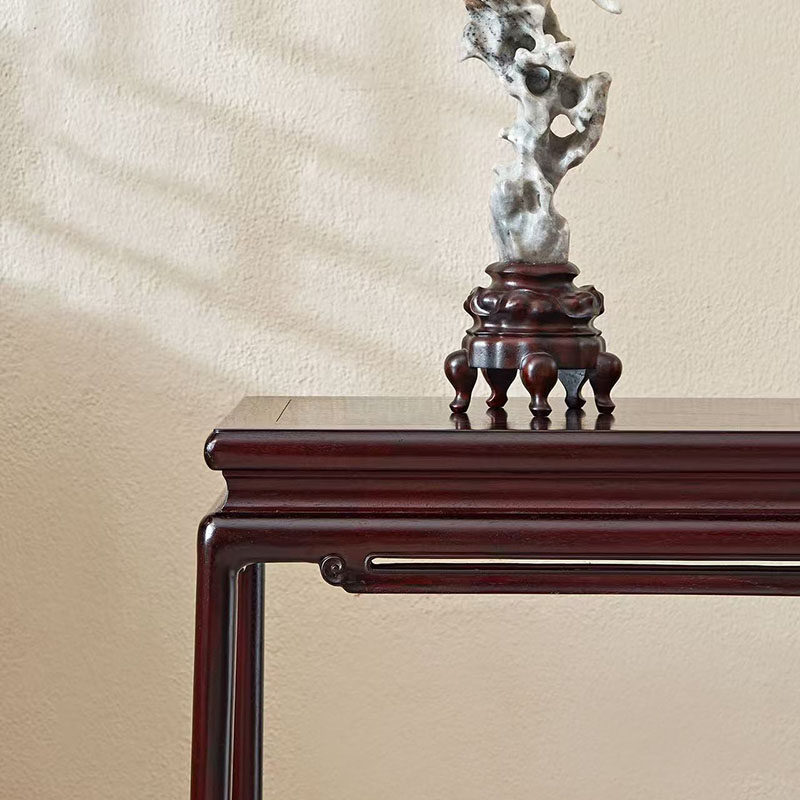 赞比亚紫檀苏式条案三件套中式平头案端景台禅意条几花架组合,淘宝优惠券,粉丝福利购,淘宝优惠卷