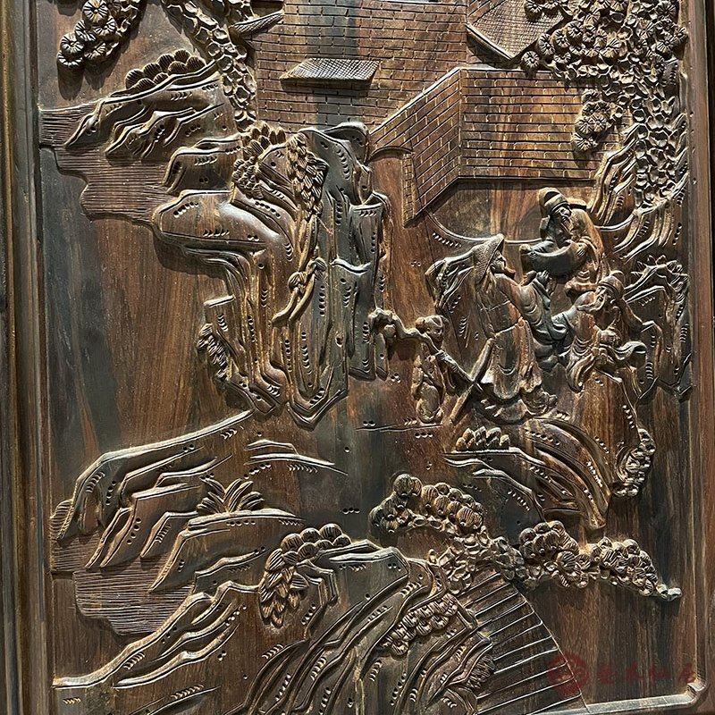 红木家具大红酸枝山水画顶箱柜红木衣柜交趾黄檀卧室储藏柜大衣柜,淘宝优惠券,粉丝福利购,淘宝优惠卷