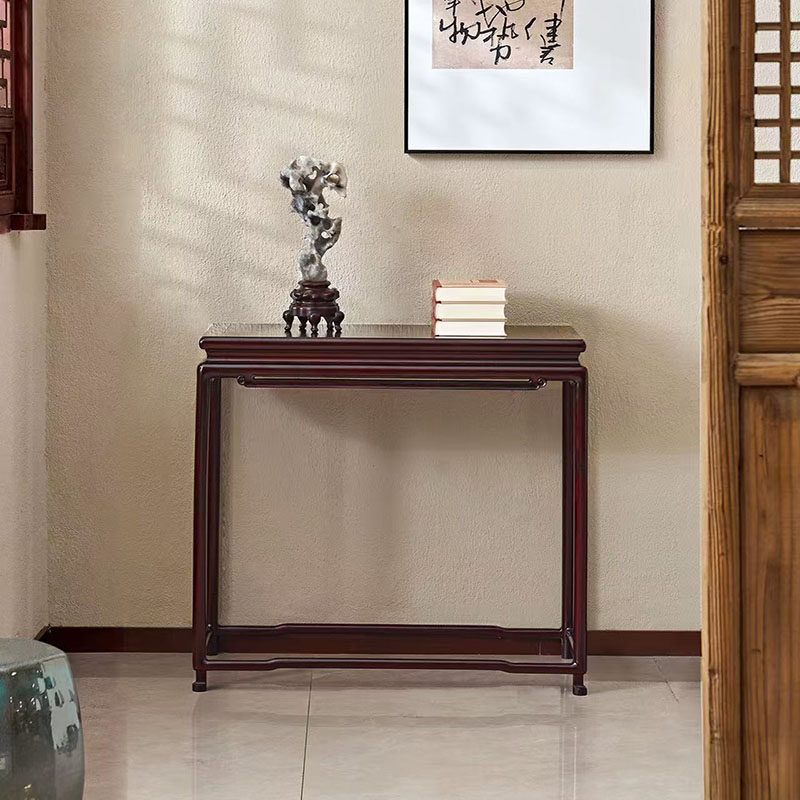 赞比亚紫檀苏式条案三件套中式平头案端景台禅意条几花架组合,淘宝优惠券,粉丝福利购,淘宝优惠卷