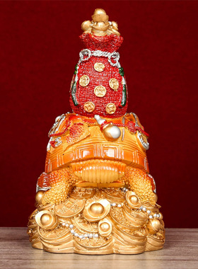 2026马年李居明吉祥物中宫天赐横财摆件 一白财位客厅摆设