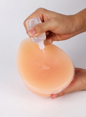 硅胶义乳胶水人体粘贴皮肤专用AB胶 假胸假乳房乳贴胸垫皮肤