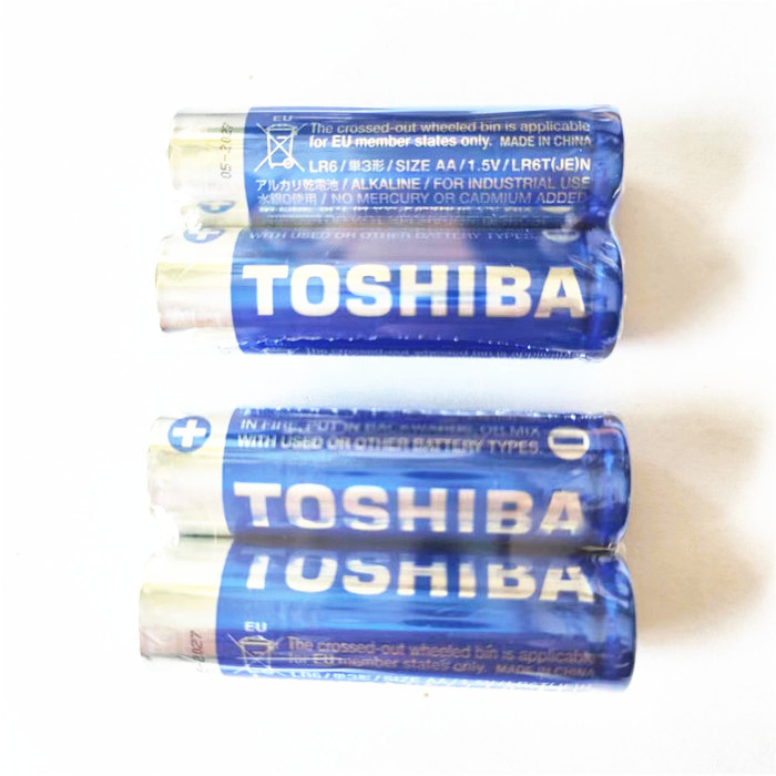 TOSHIBA东芝5号电池1.5V碳性碱性一次性欧姆龙血压计不能充电包邮 - 图0