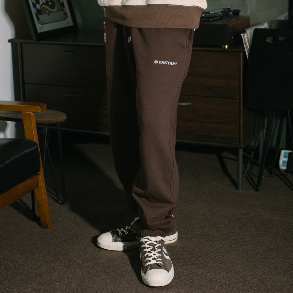 DAKYAM(达人) 2023A/W Basic Sweatpants 加厚抓绒保暖基础卫衣裤 - 图0