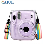 FUJIFILM/FUJI Instax ОДИНСАБЫЕ МИНИ12/11 СУМКА СУМКА ПРОСМОТРЕННАЯ ЗАЩИТА КРИСТОЛЛАНТА АНТИ -ПРОДОВЛЕНИЯ/Крышка объектива/зеркало/фильтр для селфи