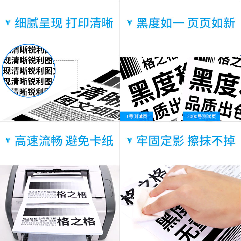 格之格适用惠普W1334A W1334X粉盒hp LaserJet MFP m42525n m42525dn打印机硒鼓m42523n m42523d复印机碳粉盒 - 图2