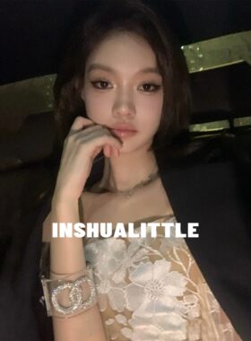 cece新款亚克满钻字母手镯女