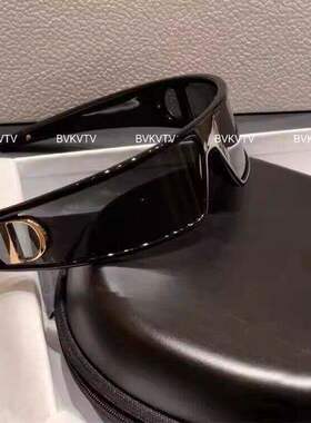 金属字母太阳镜女遮阳