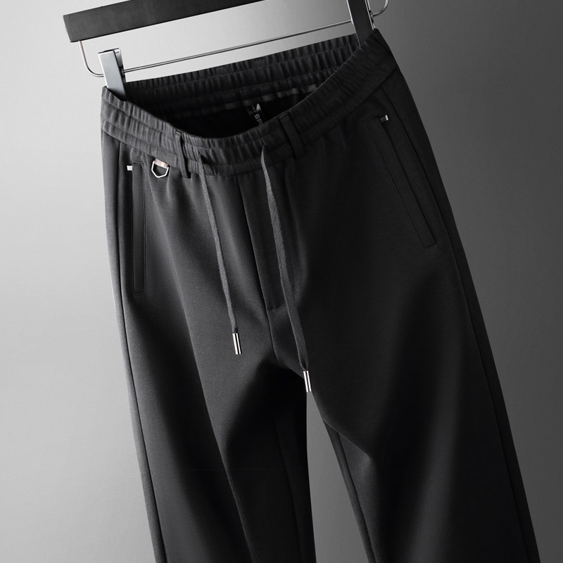 纯棉男士休闲裤秋冬款运动裤男中年爸爸裤子冬季加厚男裤加绒卫裤,淘宝优惠券,粉丝福利购,淘宝优惠卷