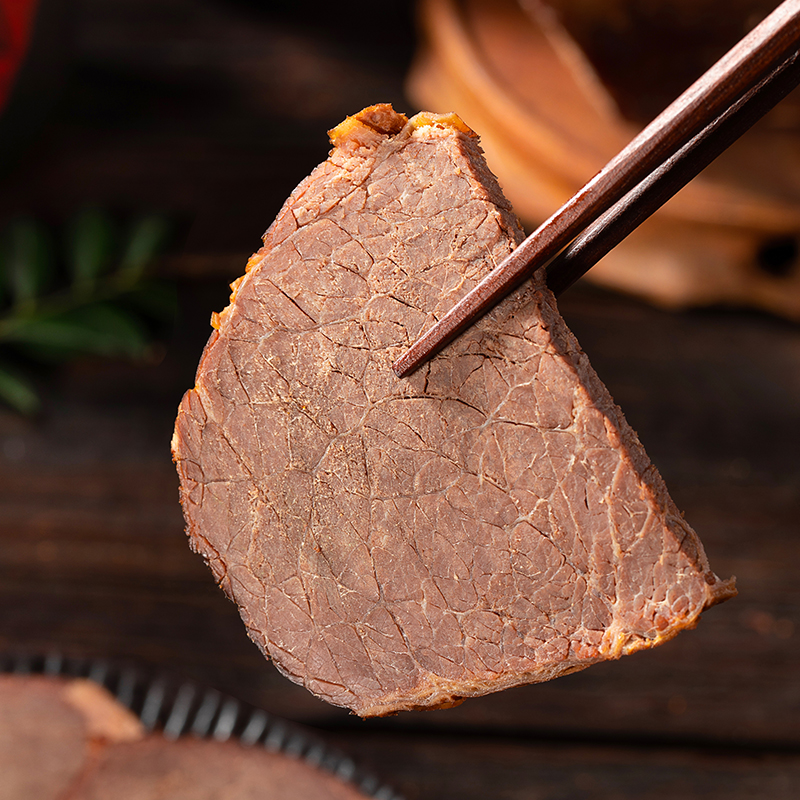 【拍8发10送礼盒】周家口牛肉熟食真空五香酱卤河南特产零食年货